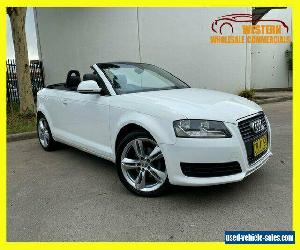 2010 Audi A3 8P TFSI Attraction Convertible 2dr S tronic 7sp 1.8T [MY10] White